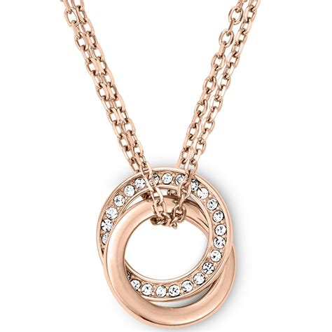 michael kors necklaces rose gold bar|rose gold necklace for women.